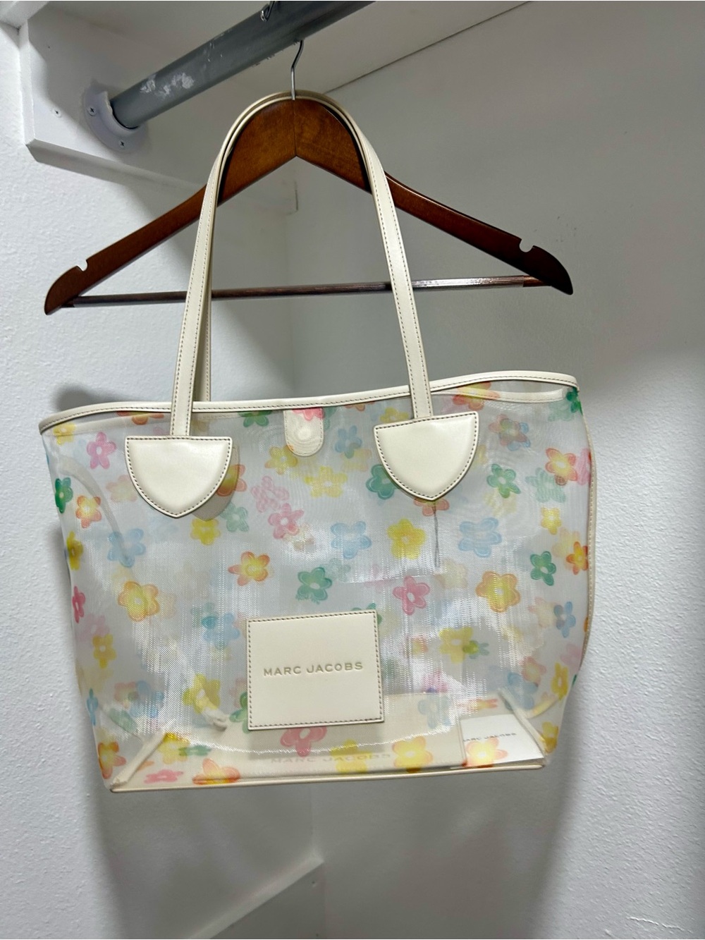 Marc Jacobs Transparent Tote Bag with Pouch - Picture 5 of 11